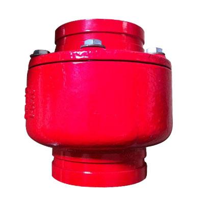 Product name: H81X grooved muffle check valve